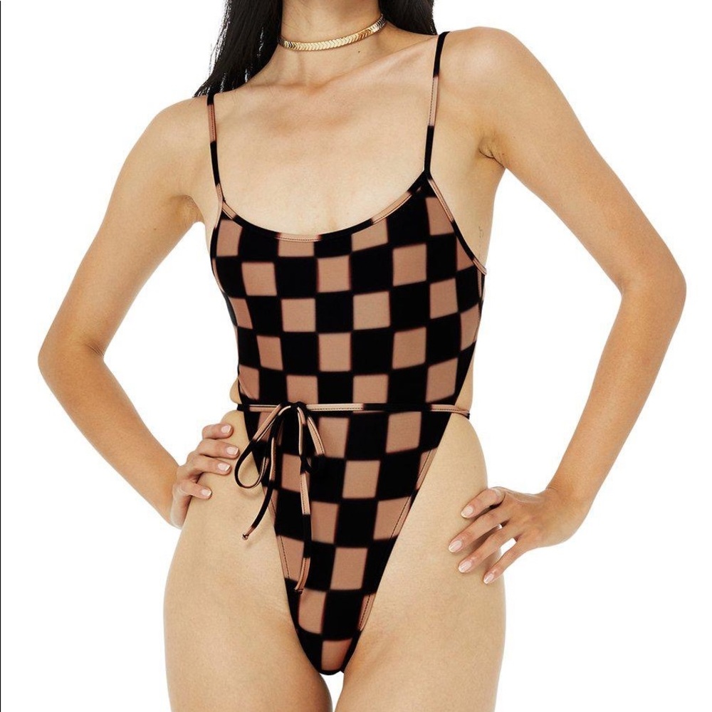 Frankies Bikinis X Alo Croft One Piece Swimsuit